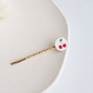 Beau - Fruit Motif Round Accent Hair Clip