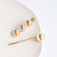 Beau - Fruit Motif Round Accent Hair Clip