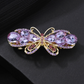 Beau - Butterfly Teardrop Wing Spring Barrette