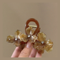 Beau - Floral Iridescent Hair Claw