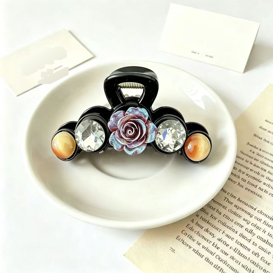 Beau - Rose Reflective Hair Claw