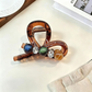 Beau - Bow-Loop Round-Accent Hair Claw