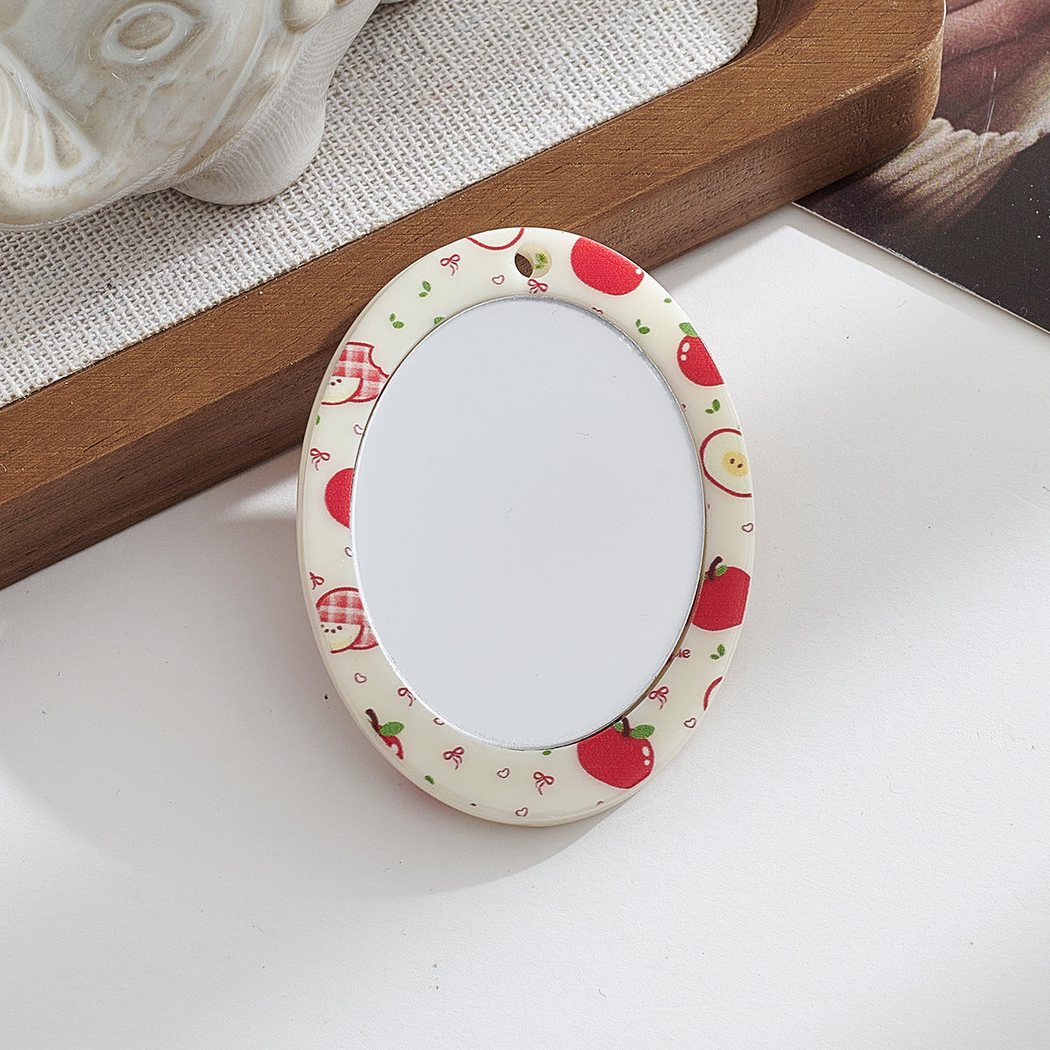 Mirroray - Fruit-Floral Hanging-Hole Pocket Mirror