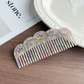 Camerow - Scalloped Marbled Wide-Tooth Comb