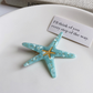 Beau - Starfish Marbled Side Hair Clip