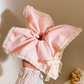 Gifty - Gingham Scalloped Trim Scrunchie Accessory