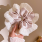 Gifty - Two-Tone Layered Ruffle Scrunchie Accessory
