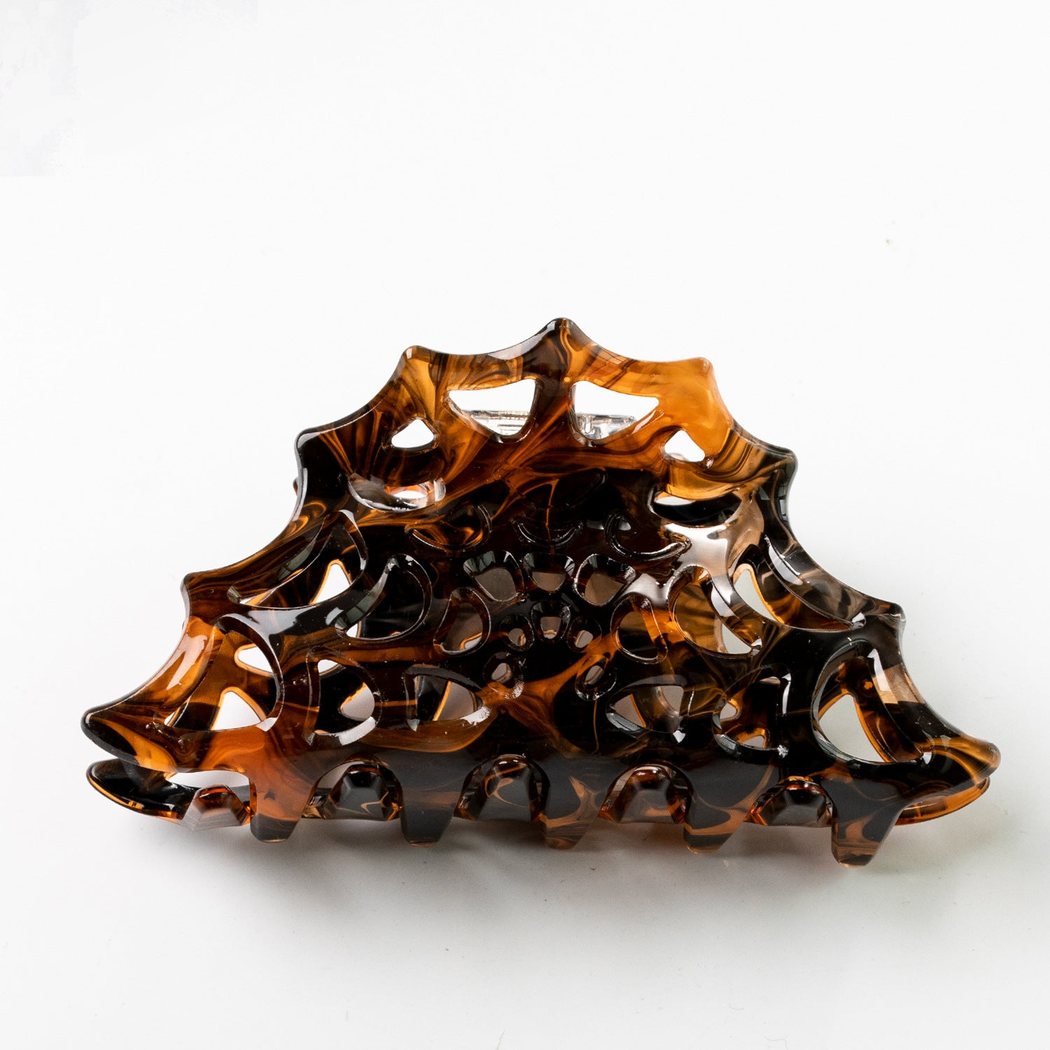 Beau - Spiderweb-Shaped Openwork Claw Clip