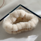 Beau - Fuzzy Texture Open-Center Claw Clip Accessory