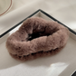 Beau - Fuzzy Texture Open-Center Claw Clip Accessory