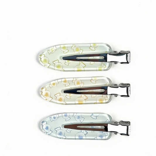 Beau - Candy Motif Transparent Hair Clip