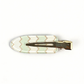 Beau - Chevron Pattern Two-Tone Hair Clip Accessory