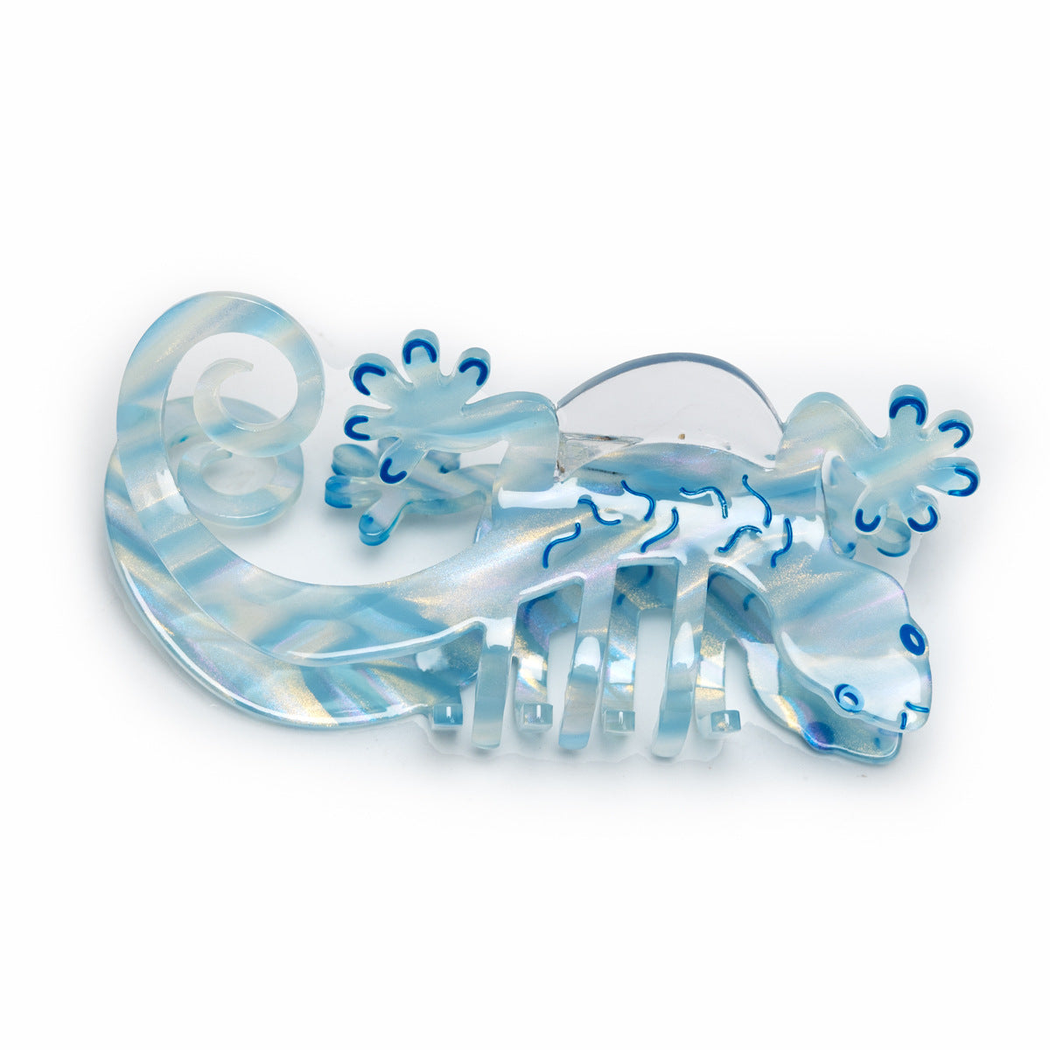 Beau - Gecko-Shaped Spiral-Tail Hair Claw