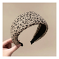 Gifty - Leopard-Pattern Wide-Profile Headband