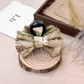 Beau - Floral-Outline Layered-Bow Hair Claw