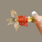 Beau - Goldfish Motif Translucent-Tail Alligator Hair Clip