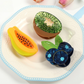 Beau - Fruit-Shaped Contrasting-Center Claw Clip