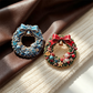 Brovia - Christmas Wreath Motif Brooch
