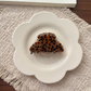 Beau - Mottled Pattern Compact Fan Silhouette Hair Claw