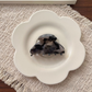 Beau - Mottled Pattern Compact Fan Silhouette Hair Claw