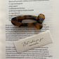 Beau - Floral Motif Bow Motif Hair Clip