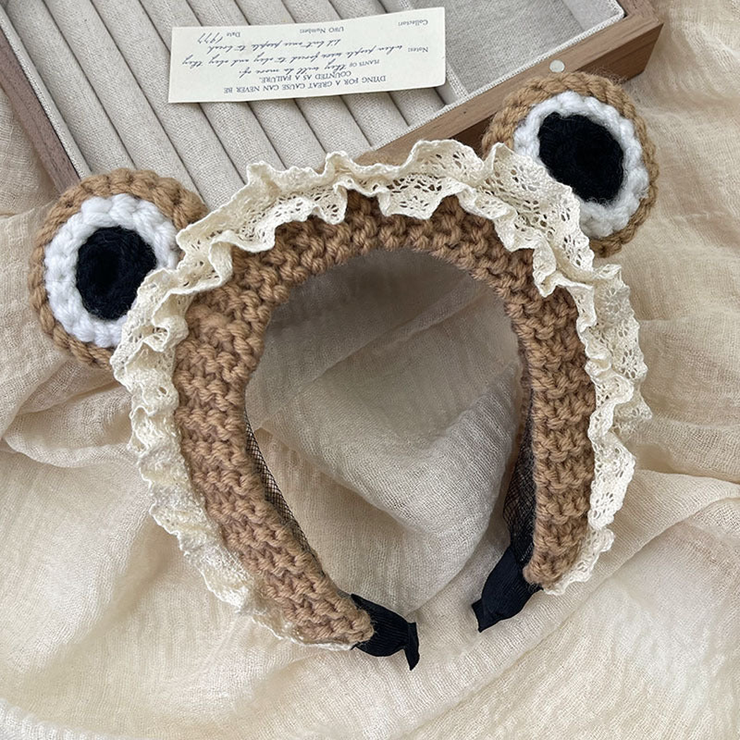 Gifty - Frog-Eye Textured Wide Headband