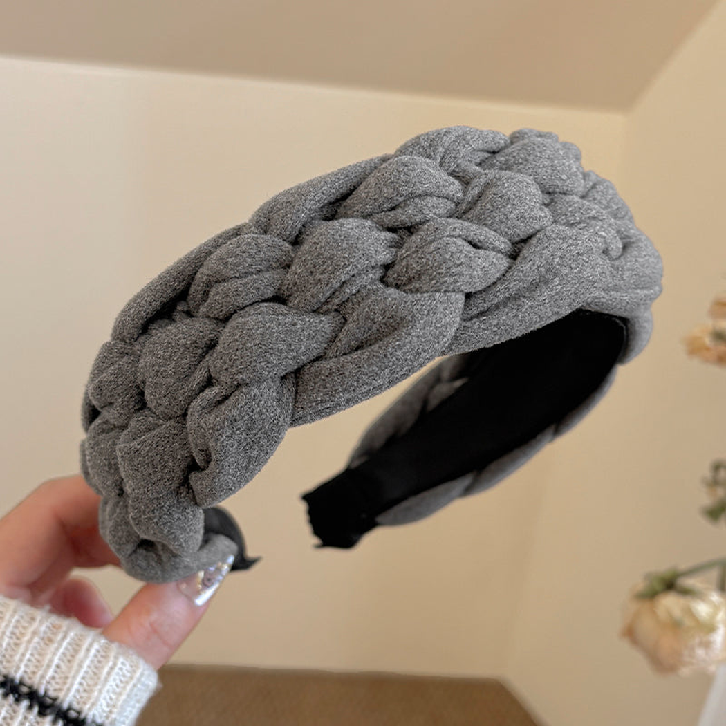 Gifty - Chunky Braided Padded Wide Headband