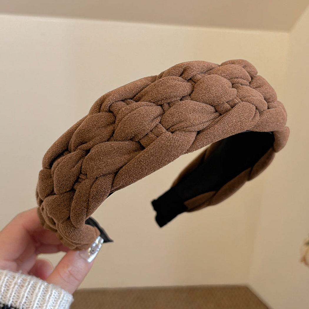Gifty - Chunky Braided Padded Wide Headband