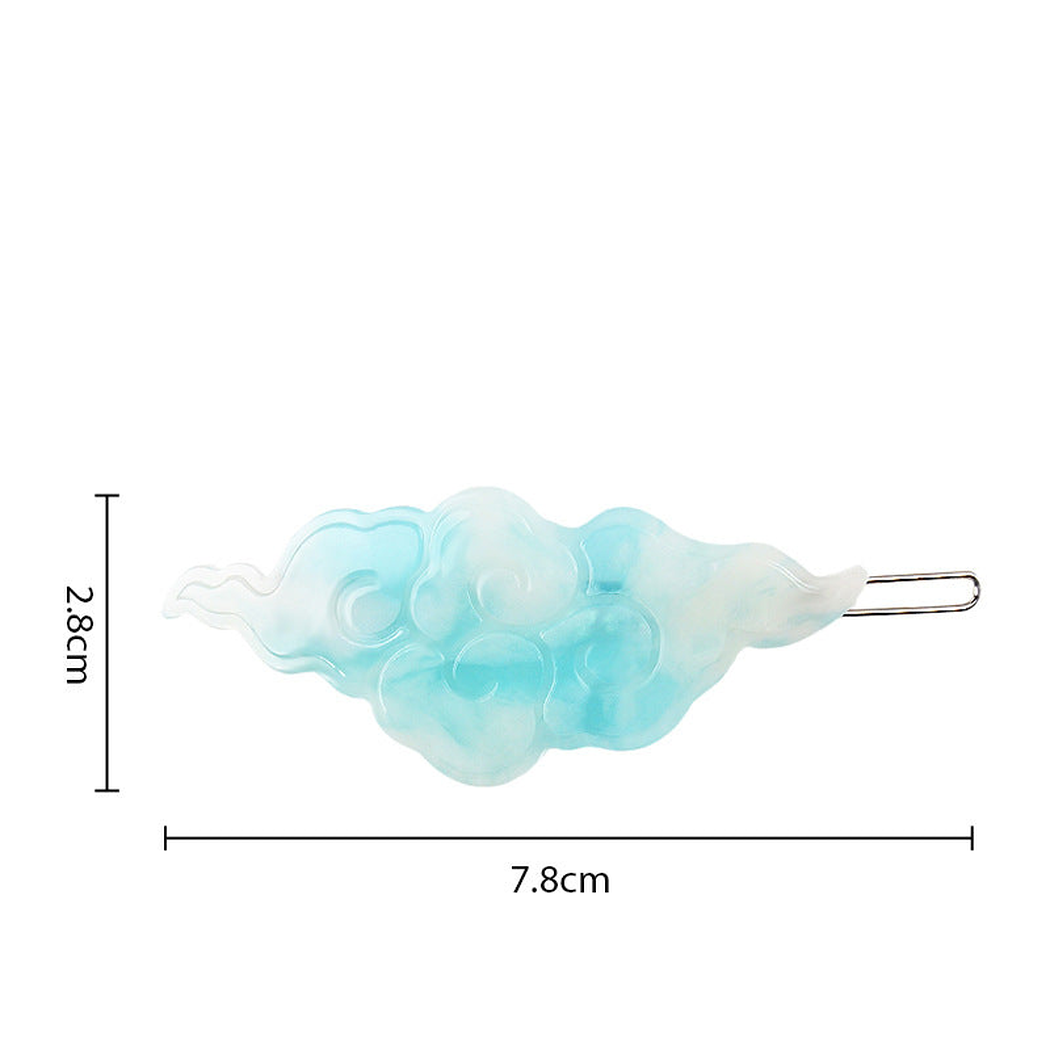 Beau - Cloud-Swirl Gradient Barrette