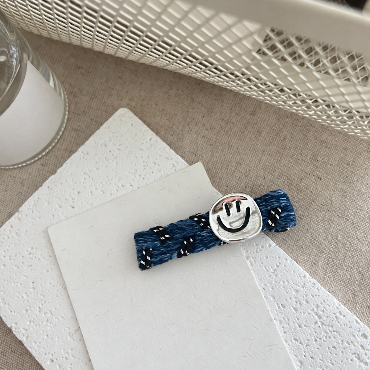 Beau - Textured Mixed-Motif Hair Clip