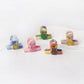 Beau - Cartoon Smiley Yarn Wrapped Polyester Claw Clip