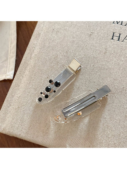Beau - Polka Dot Duckbill Hair Clip