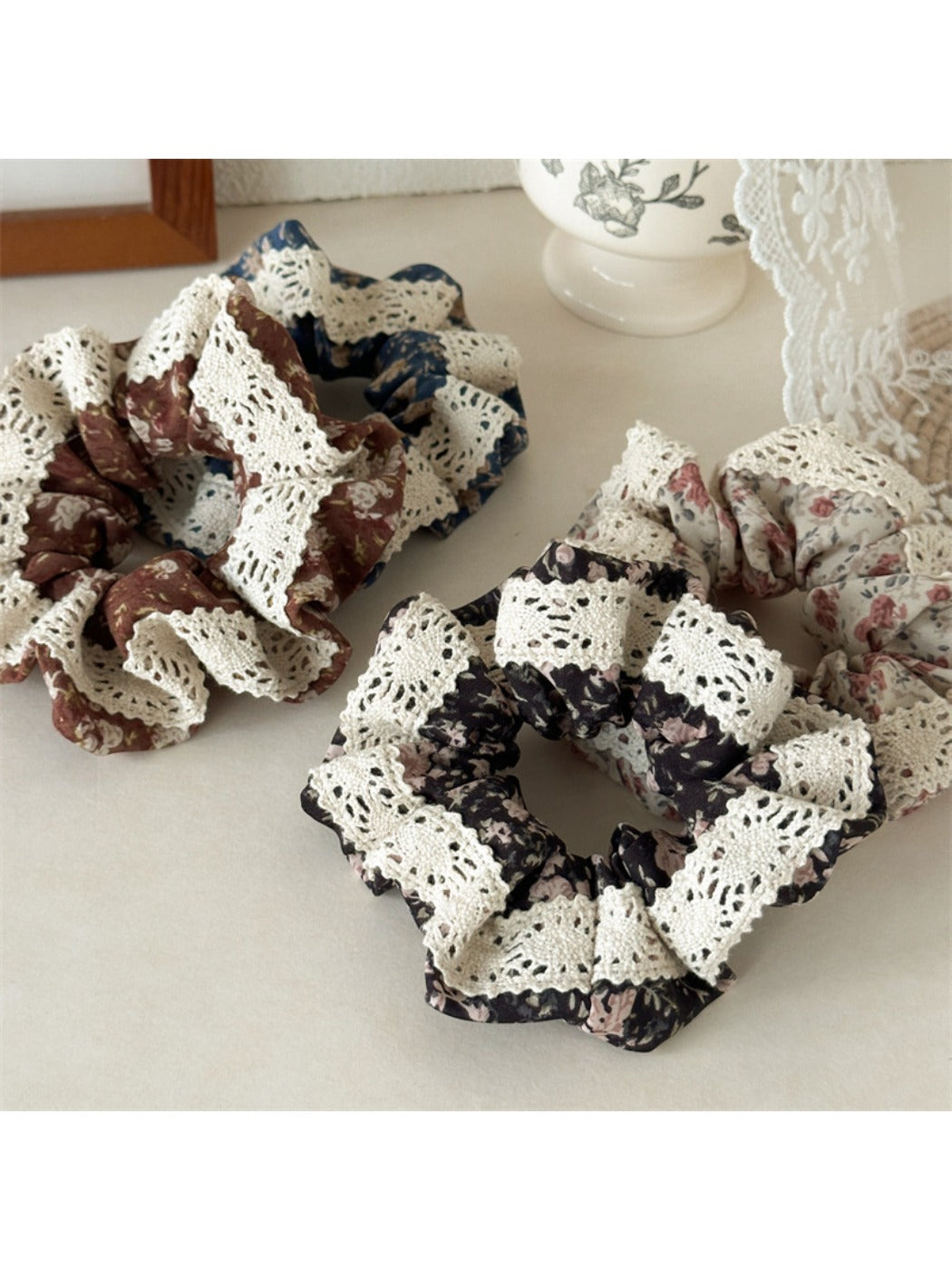 Gifty - Spring Inspired Floral Hair Scrunchie