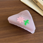 Beau - Retro Flower Triangle Acetate Hair Clip