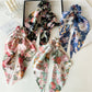Gifty - Satin Printed Triangle Scrunchie