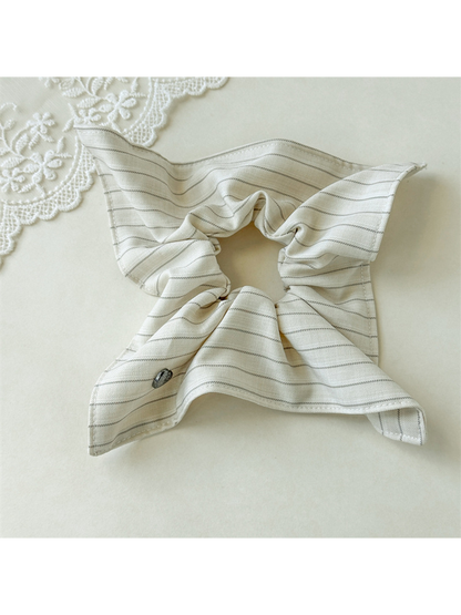 Gifty - Heart Stripe High Stretch Hair Scrunchie