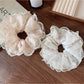 Gifty - Spring Floral Ruffle Scrunchies