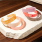 Gifty - Glossy PVC Grid Texture Wide Headband