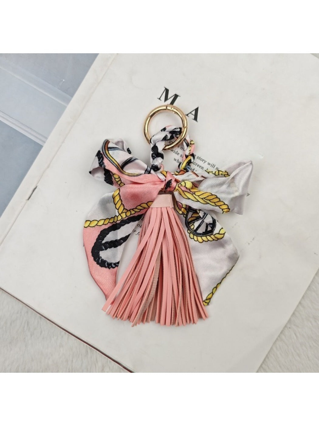 Keypus - Tassel Bow Pendant Keychain