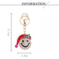 Keypus - Smiling Hat Snowman Christmas Keychain