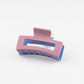 Beau - Two Tone Square Openwork Claw Clip