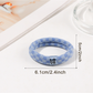 Gifty - Plaid High Elastic Ponytail Hair Tie