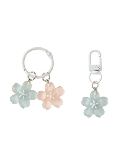 Keypus - Cherry Blossom-Shaped Pendant Keychain