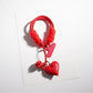 Keypus - Red Heart-Shaped Keyring