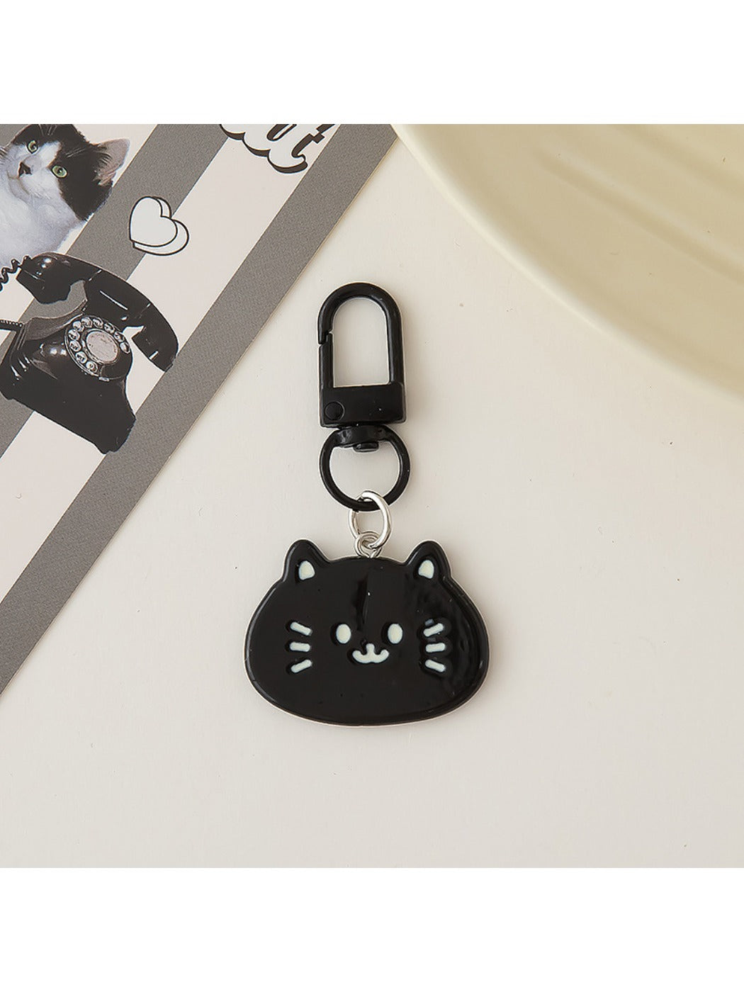 Keypus - Cat Shaped Fish Design Keychain