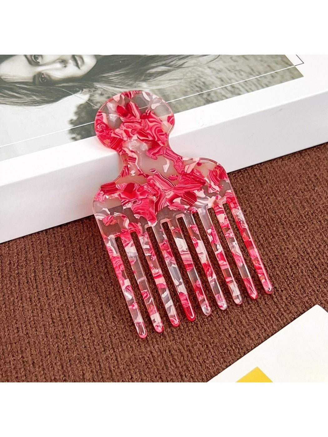 Camerow - Iridescent Geometric Travel Comb