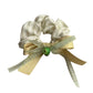 Gifty - Ribbon Bow Striped Scrunchie