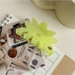 Beau - Glossy Flower Petal Hair Styling Claw Clip