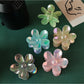Beau - Iridescent Petal Plastic Flower Claw Clip