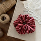 Gifty - Trendy Striped Scrunchie Hair Ties